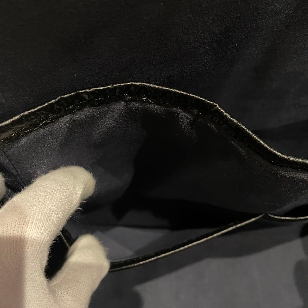 ユナイテッドアローズ ラウンド ビジネスバッグ オールレザー ブラック