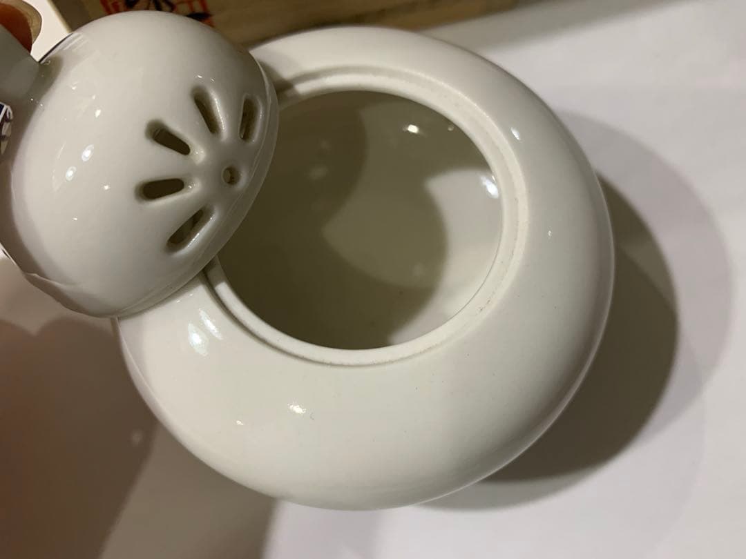 砥部焼 淡黄磁 香炉