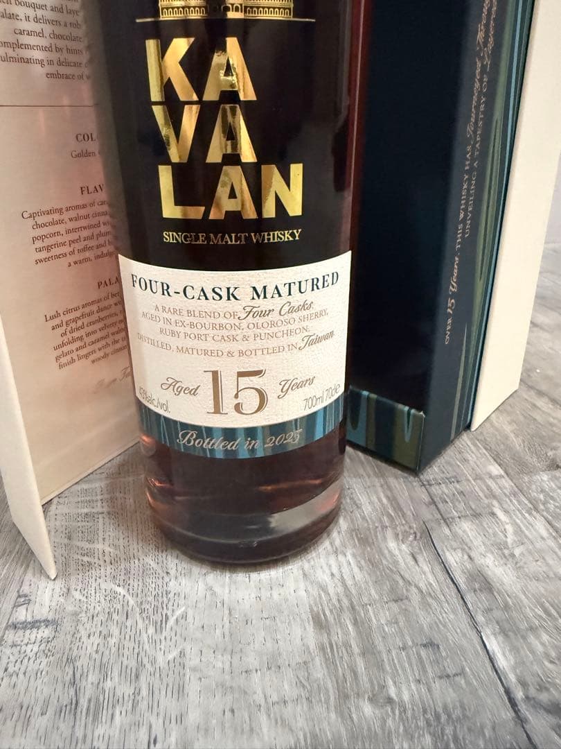 c*7様 カバラン 初の15年年数熟成 日本未発売 数量限定