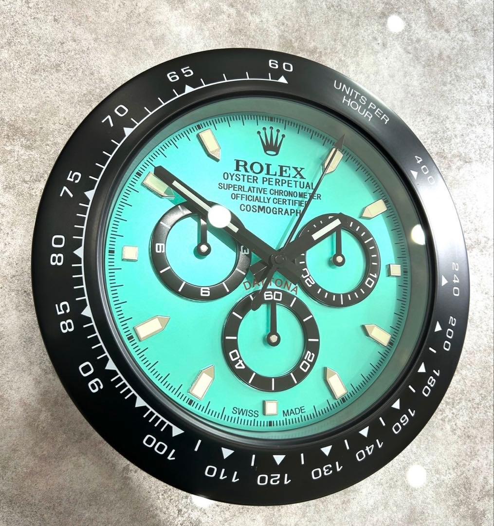 ロレックス　デイトナ壁掛け時計　新品　光沢ありの限定品‼️