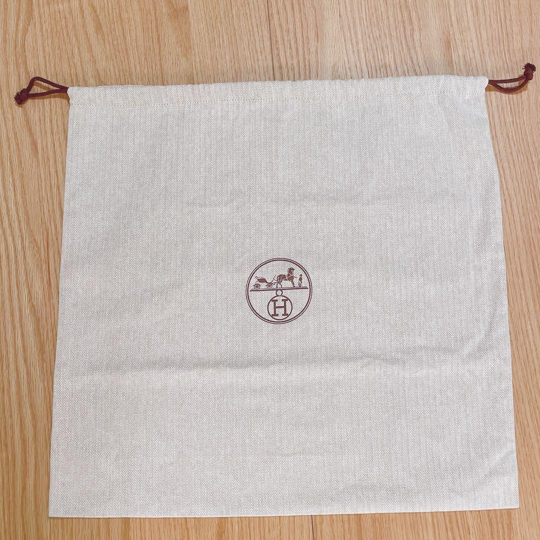 極美品 HERMES 保存袋 44.5×45.5cm