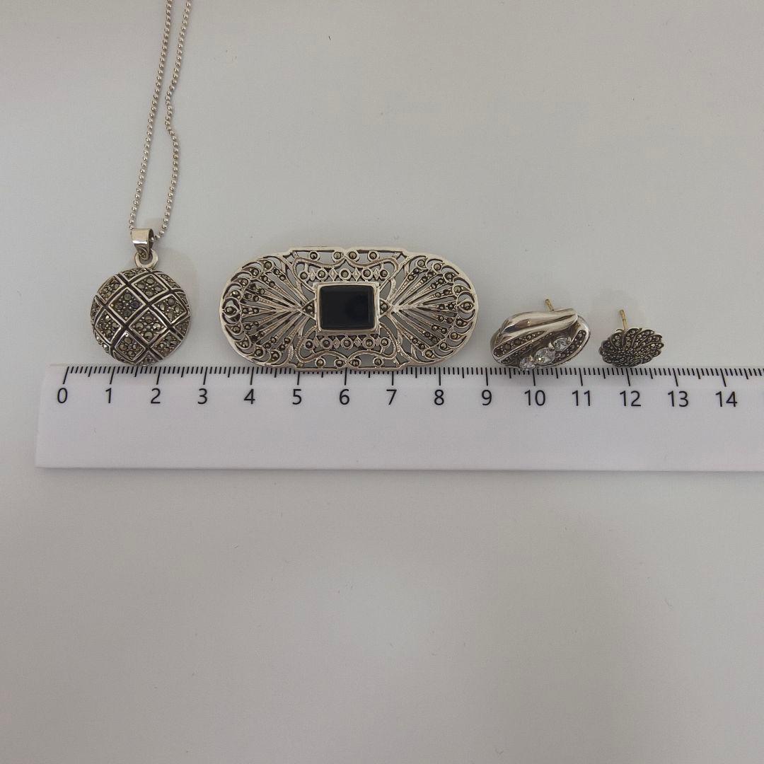 SV925 シルバーアクセサリー豪華4点セット