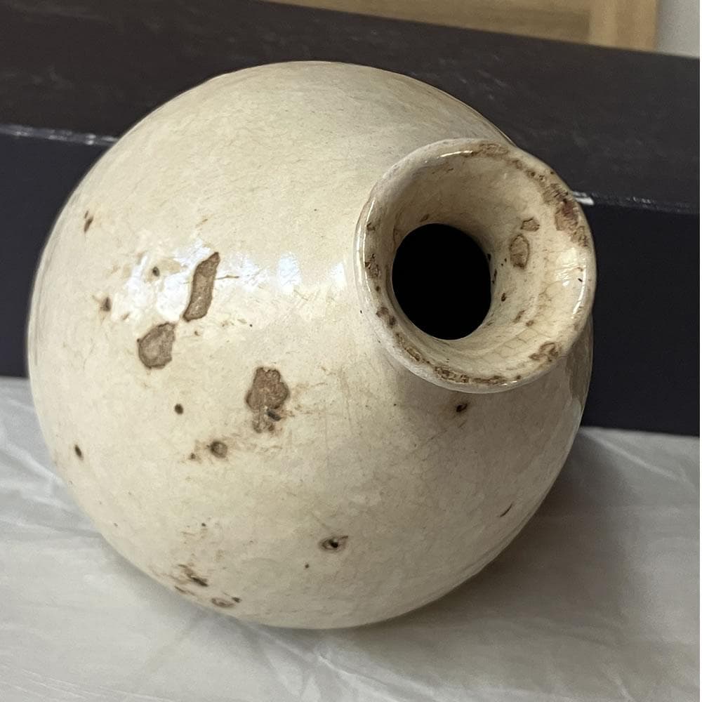 e3142 李朝 粉引 徳利 高さ13.5cm 白磁 時代 朝鮮古美術 - メルカリ