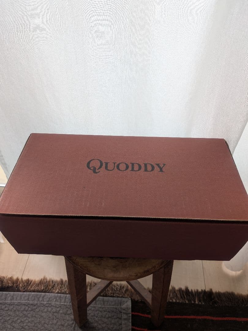 靴 QUODDY TRAIL MOCCCASIN BLACK US9