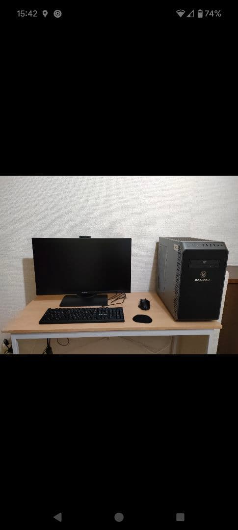 Galleria RM5R-R36T ＋27インチゲーミングモニター Galleria RM5R-R36T