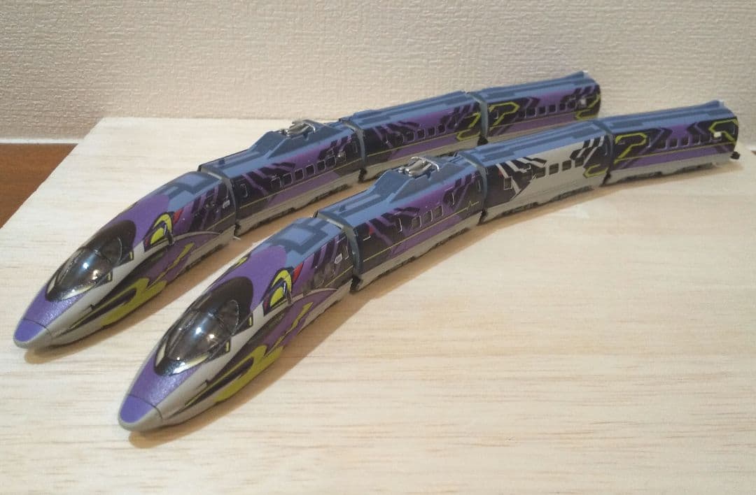 8両フル編成 500系 エヴァンゲリオン 新幹線 Bトレインショーティー