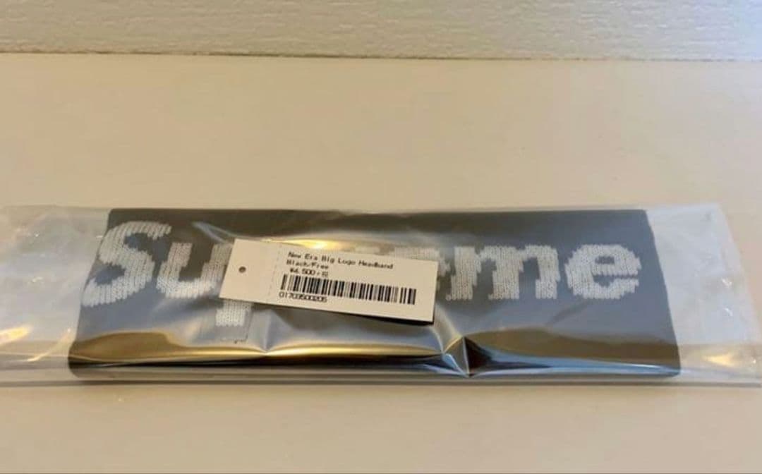 Supreme正規品NEWERA ブラック ヘッドバンド新品