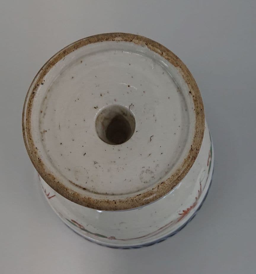 古伊万里の色絵杯洗 骨董