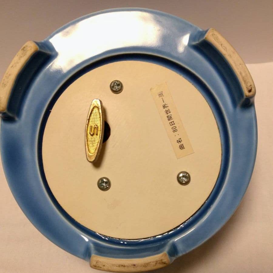 希少　昭和サンリオ　タキシードサム　くるくるティーカップオルゴール