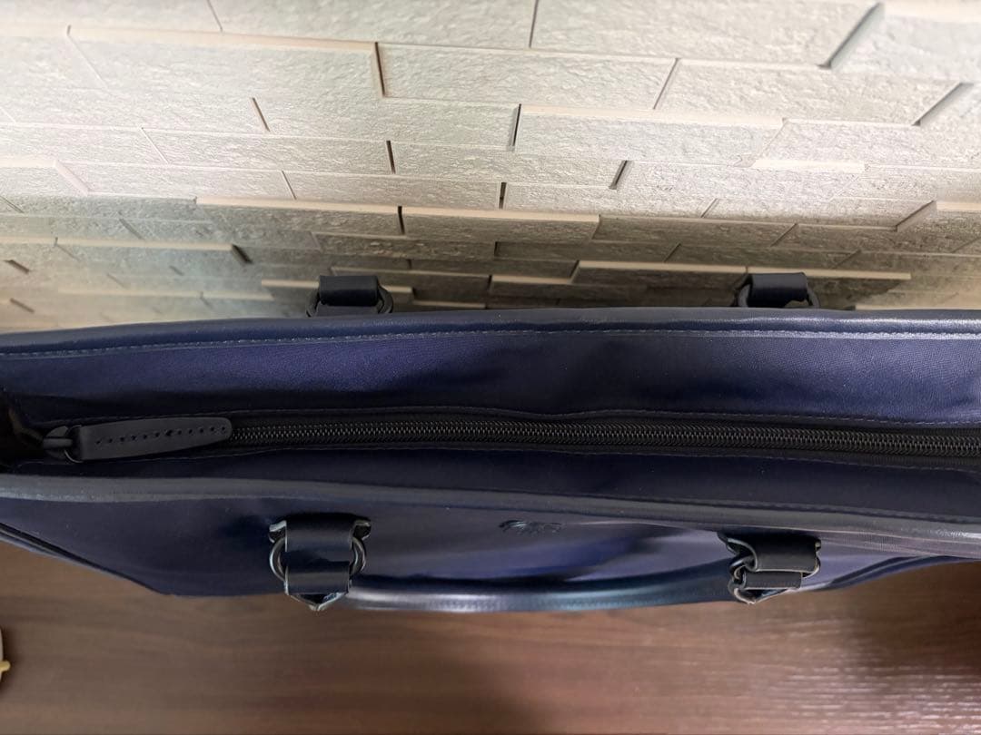 ネイビー ビジネスバッグ トート型