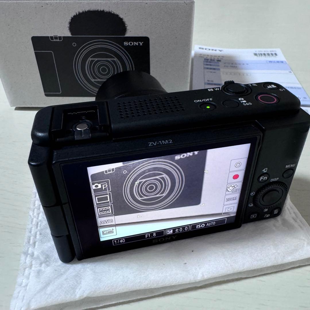 美品＊SONY ZV-1M2 ブイログカメラ バッテリーチャージ付