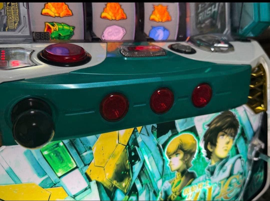 パチスロ ユニコーンガンダム スロット 6.5号機 データカウンター付き