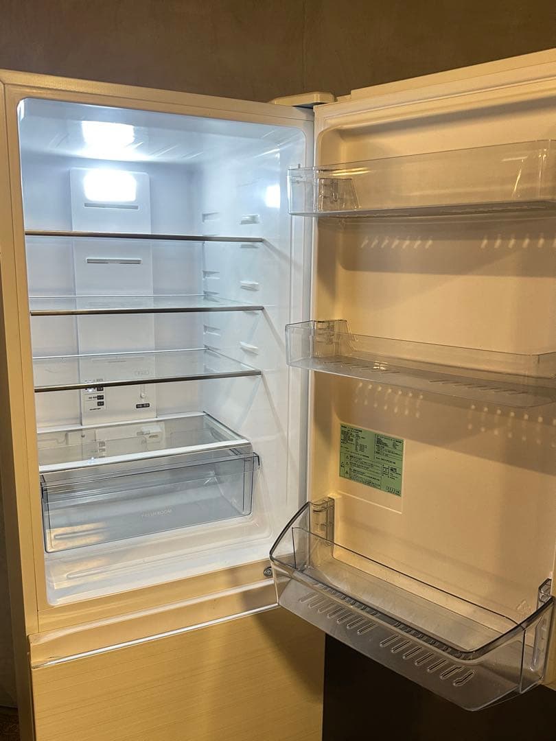 ②東京都内23区配送無料】2023年　美品　haier 冷蔵庫　335L 格安