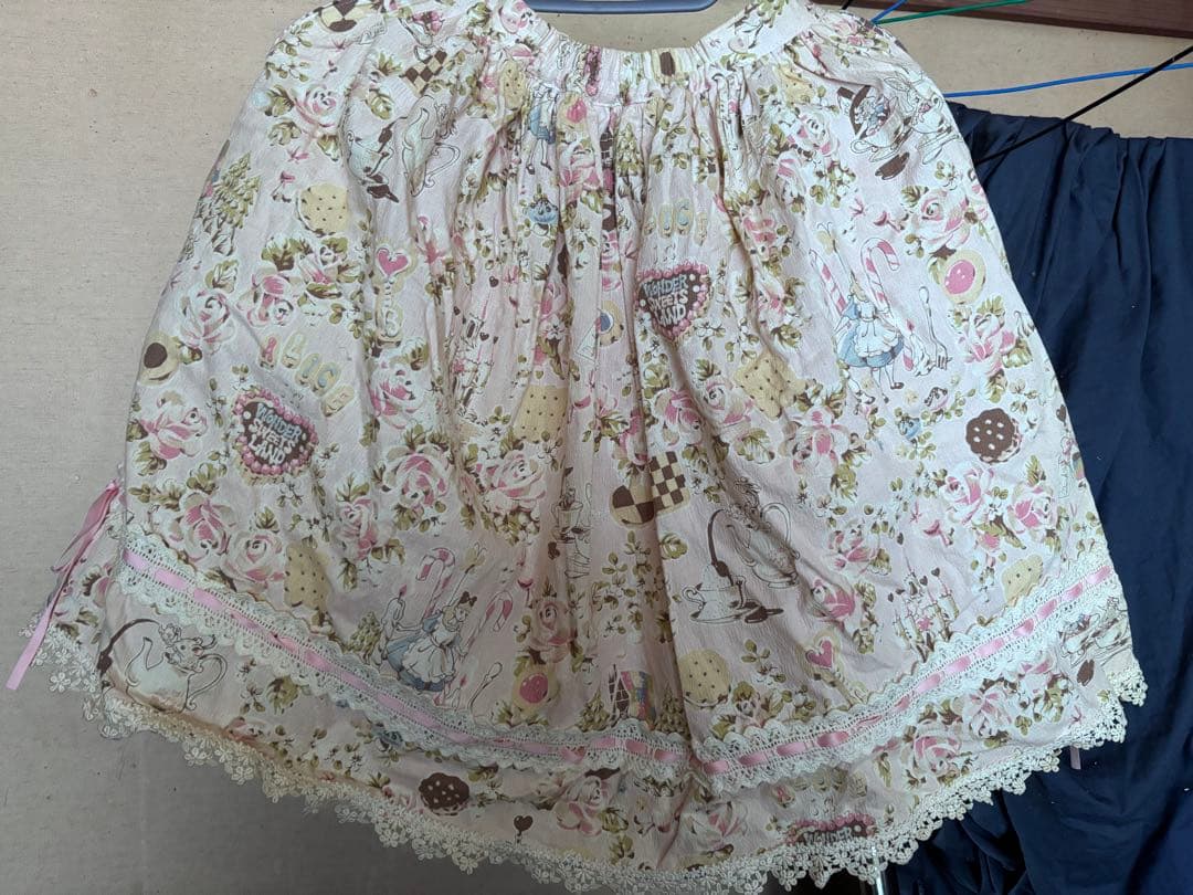 BABY アリス柄 ピンク スカート