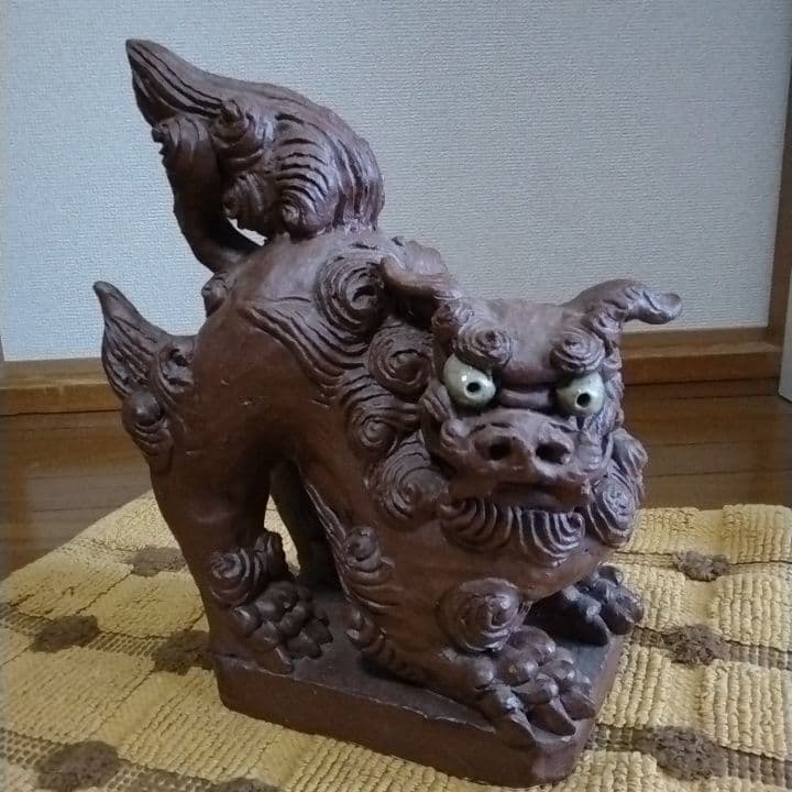 壺屋焼 〔故〕島 常賀氏のシーサー やちむん - メルカリ