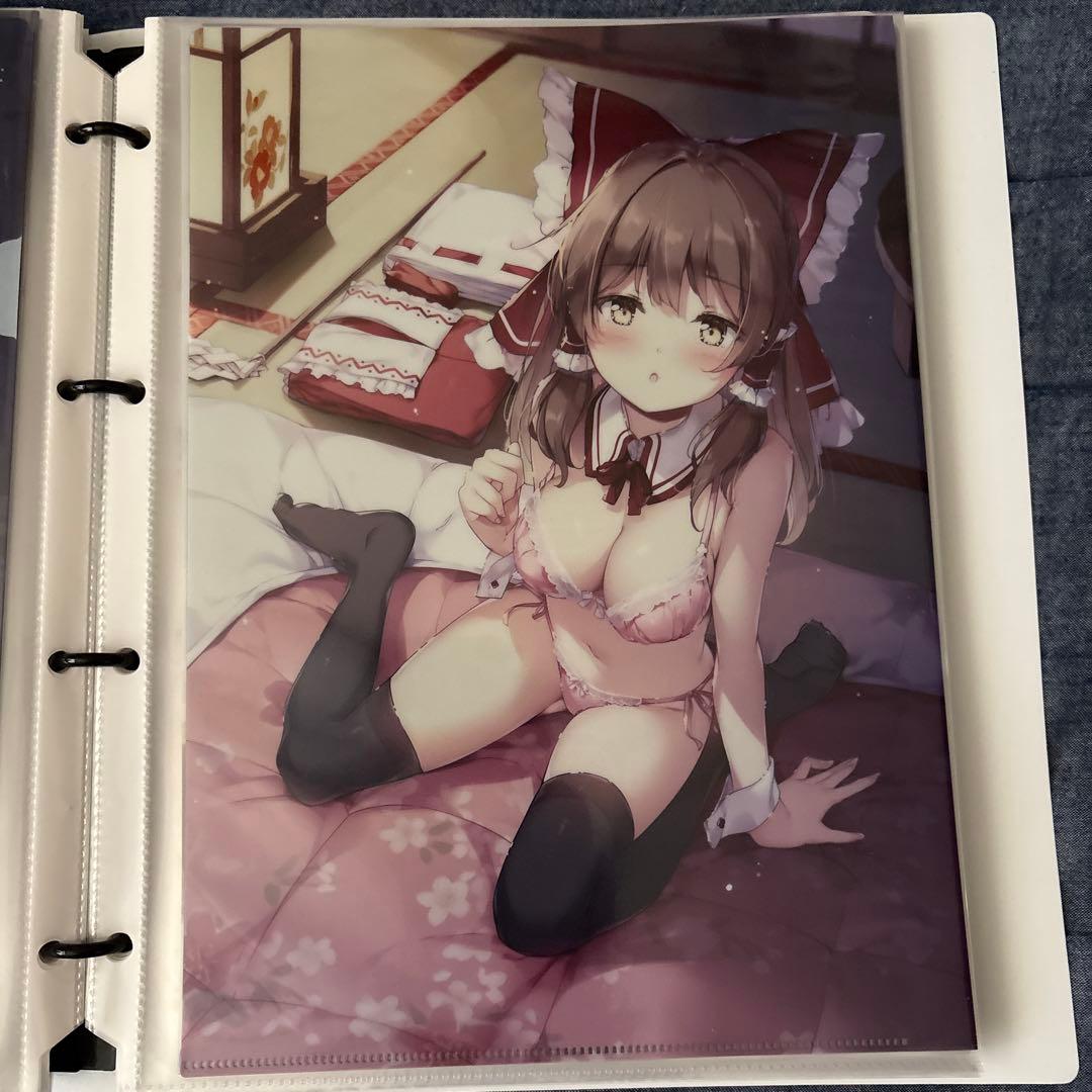 東方project 霊夢　水着　美少女　クリアファイル　VZ18 東方project 霊夢 水着 美少女 クリアファイル VZ18 東方project 霊夢