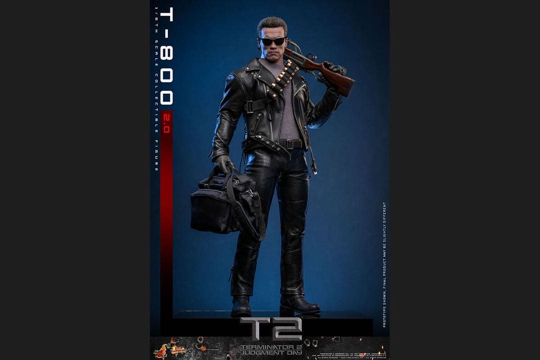 ムービー・マスターピース『ターミネーター2』フィギュア　T-800（2.0版）