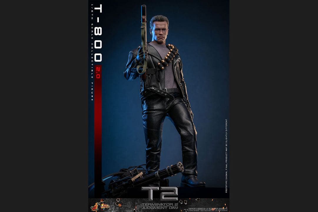 ムービー・マスターピース『ターミネーター2』フィギュア　T-800（2.0版）