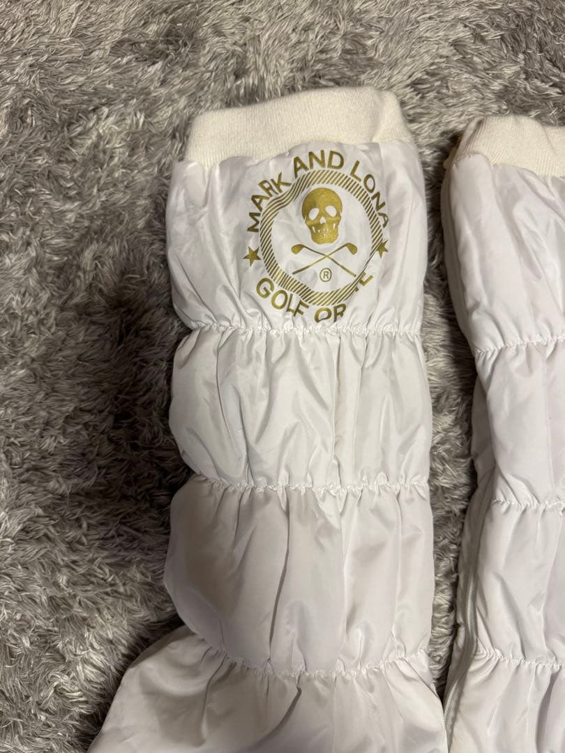 MARK & LONA レッグウォーマー　ホワイト