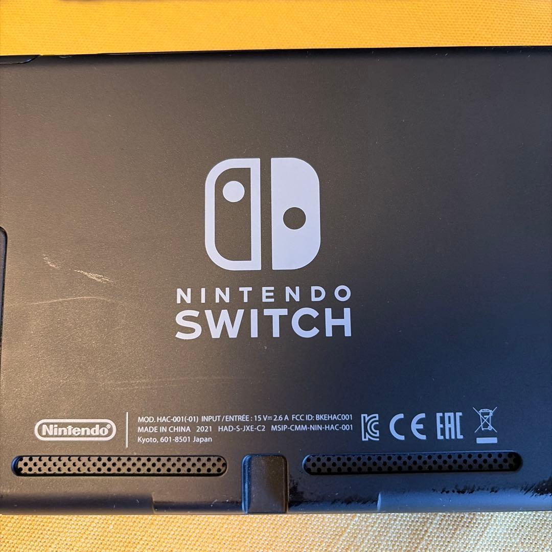 美品⭐︎Nintendo Switch 本体　ドック　青/赤 ジョイコン付き