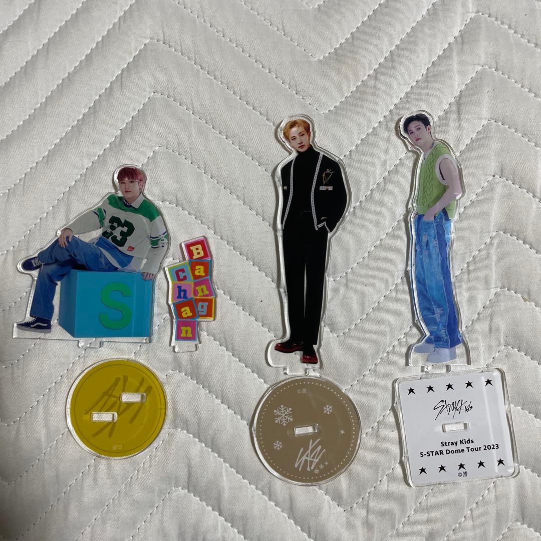 バンチャン スキズ ストレイキッズ アクスタ まとめ売り - メルカリ