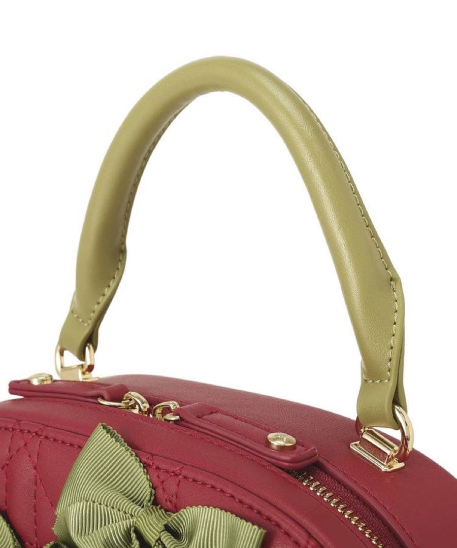 新品タグ付き★メゾンドフルール★今季いちごショルダーバッグ2wayオンライン完売