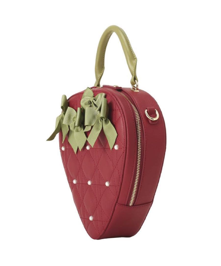 新品タグ付き★メゾンドフルール★今季いちごショルダーバッグ2wayオンライン完売