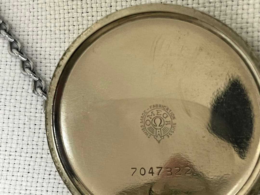 稼働品 OMEGA オメガ 懐中時計 ヴィンテージ アンティーク