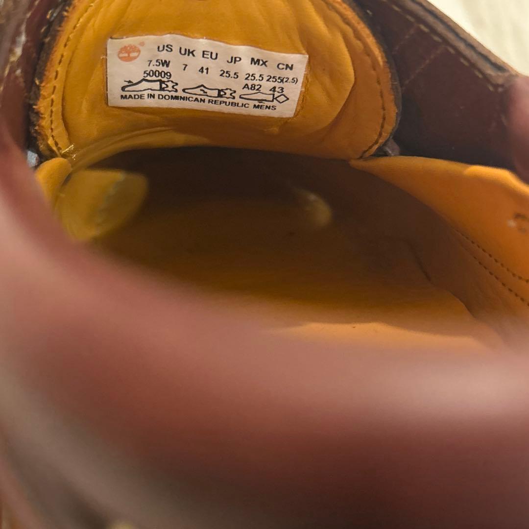 【美品】Timberland 3Eye Classic Lug 50009