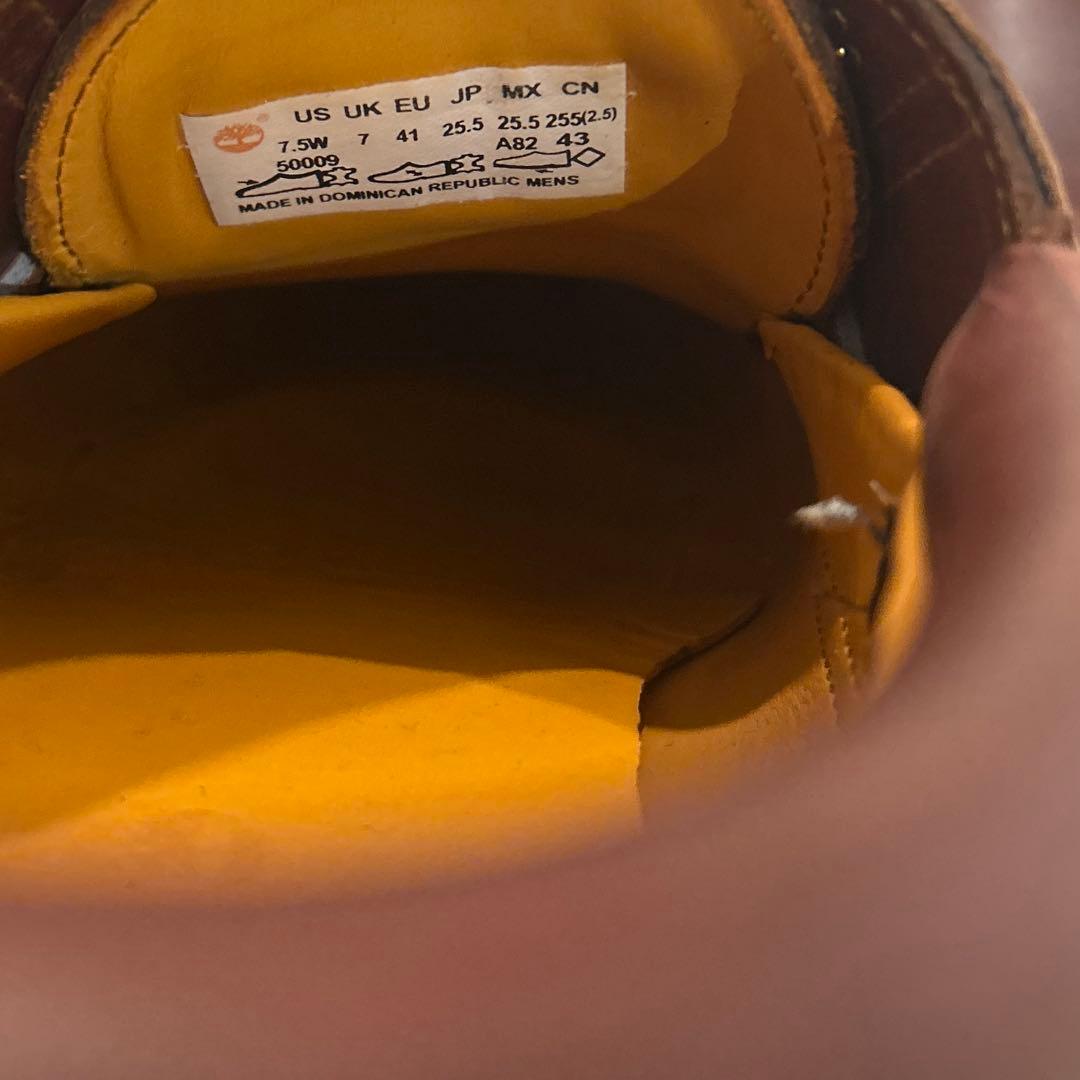 【美品】Timberland 3Eye Classic Lug 50009