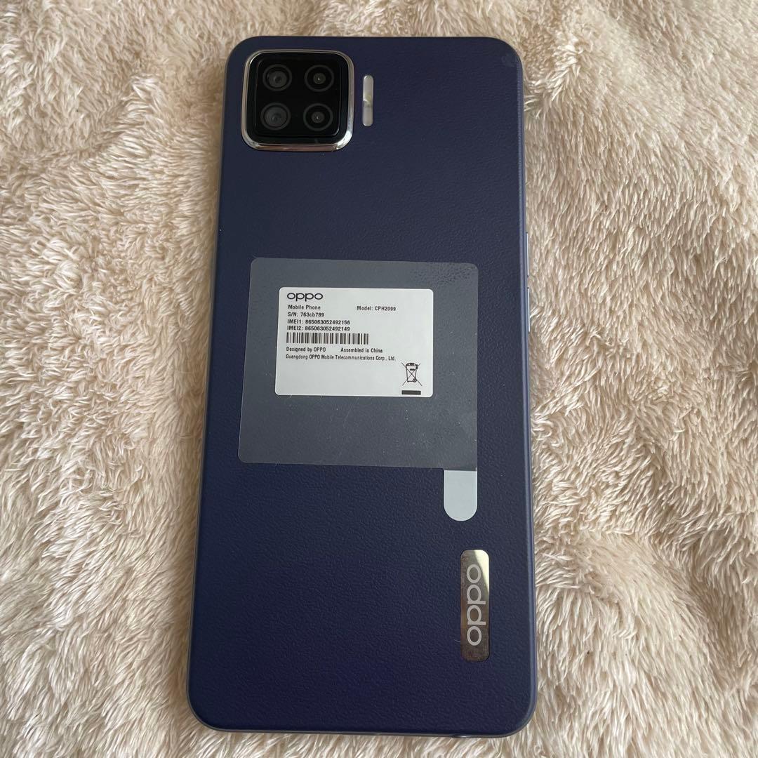 OPPO A73 ネイビー ブルー 64 GB 美品 美品 OPPO A73 スマートフォン