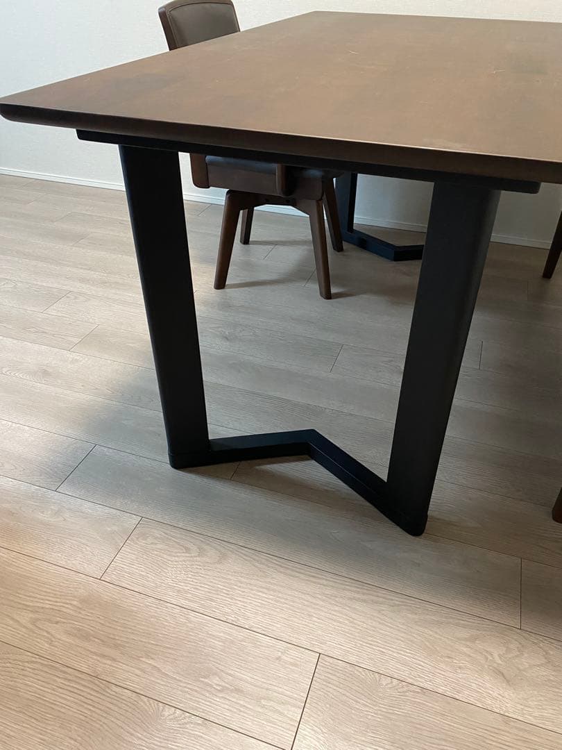 直接取引限定　東京インテリア　ダイニングテーブルセット(回転チェア&ベンチ)