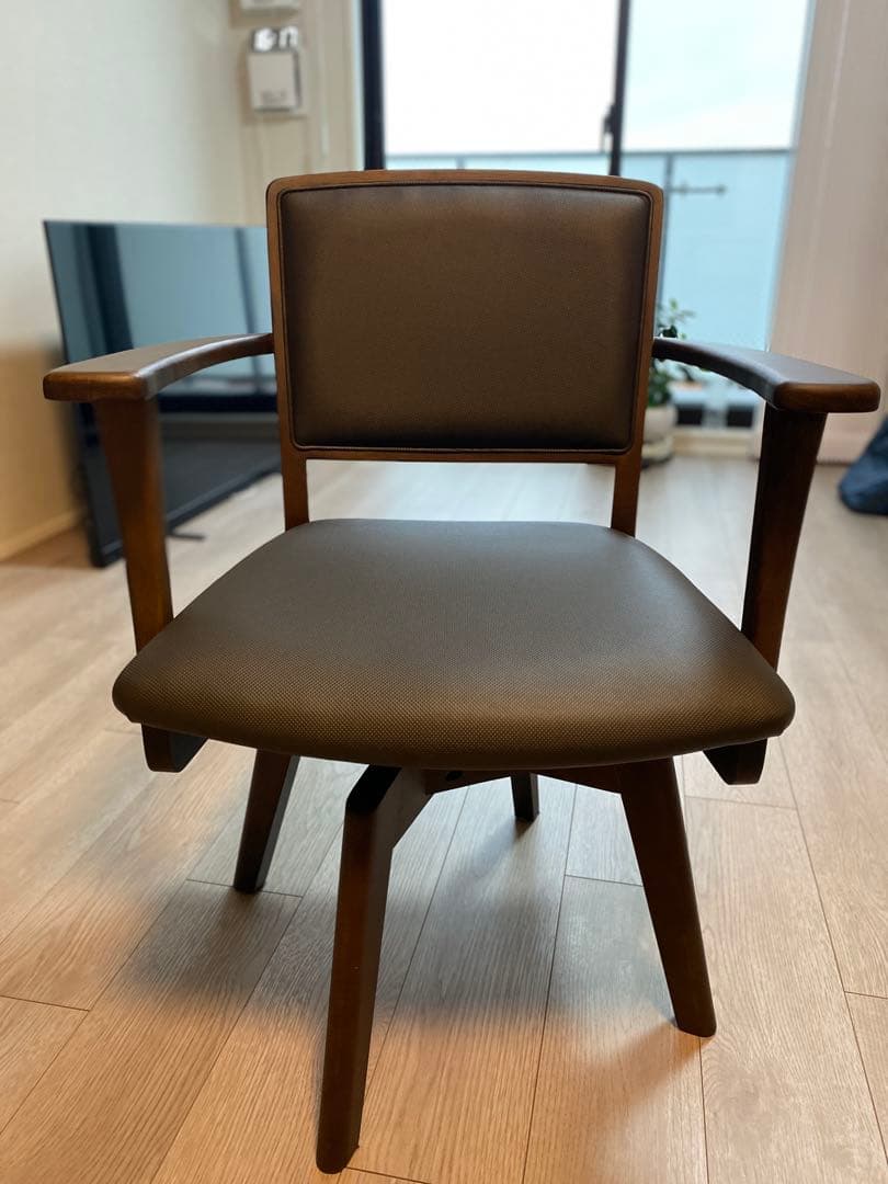 直接取引限定　東京インテリア　ダイニングテーブルセット(回転チェア&ベンチ)