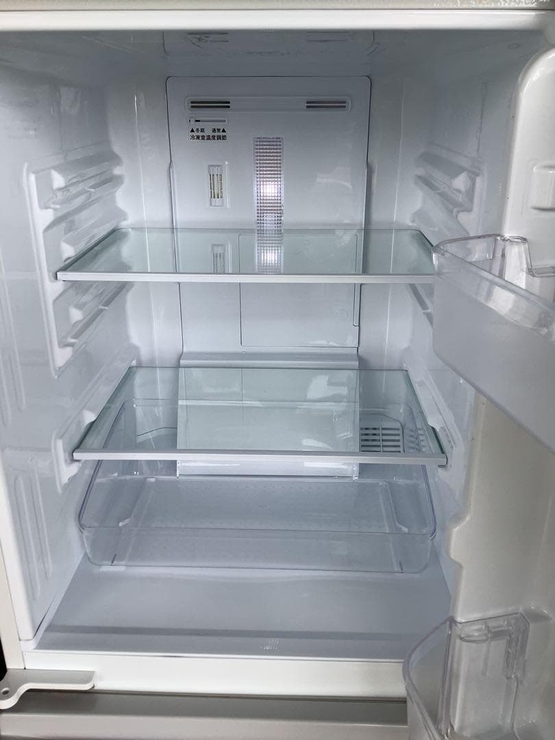 美麗 シャープ 2ドア冷蔵庫 SJ-14E7-KW 2020年製 137L