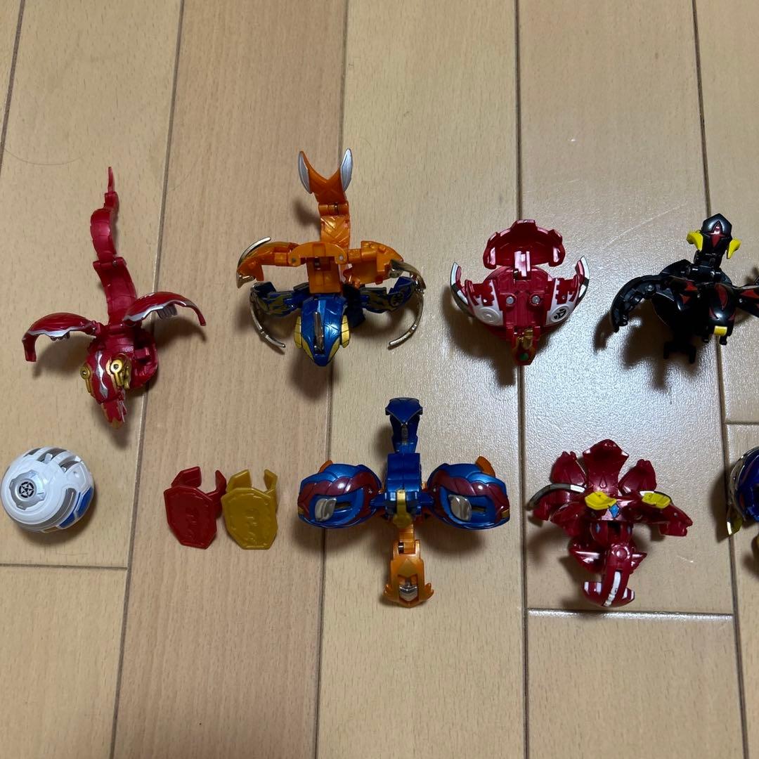 爆テク爆丸 全ムニキス、瞬ガリュウ、轟ホルス セット 爆テク爆丸 全