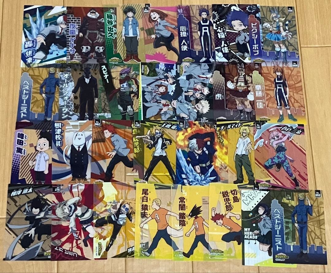 僕のヒーローアカデミア ヒロアカ　トレーディングカード　トレカ　シール