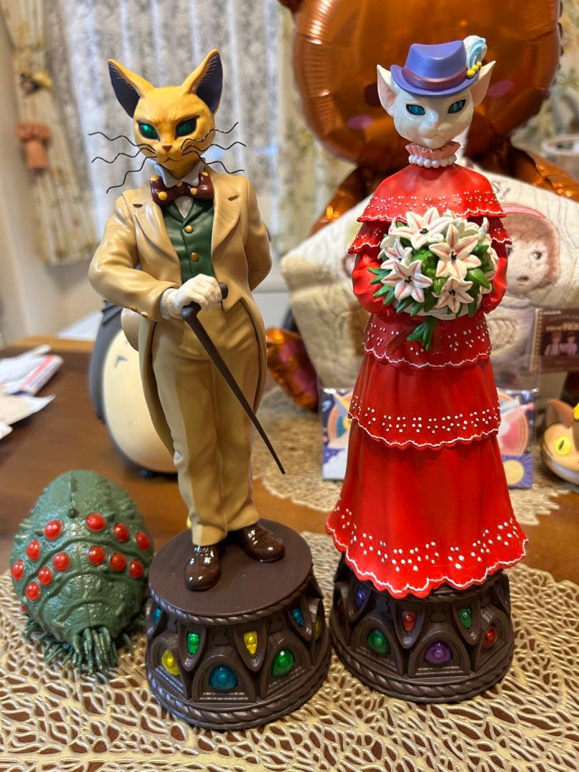 耳をすませば　バロン　ルイーゼ　オルゴール　ジブリ　フィギュア　コレクション