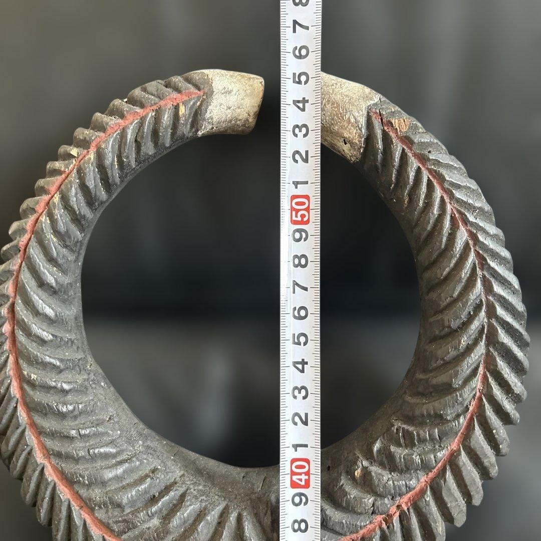 ハツハル。様専用】アフリカ 大きなバウレ族プレプレマスク‼️