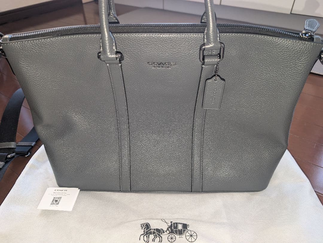 ほぼ新品 COACH コーチ ケイレブ ワークバッグ CY769 保存袋付