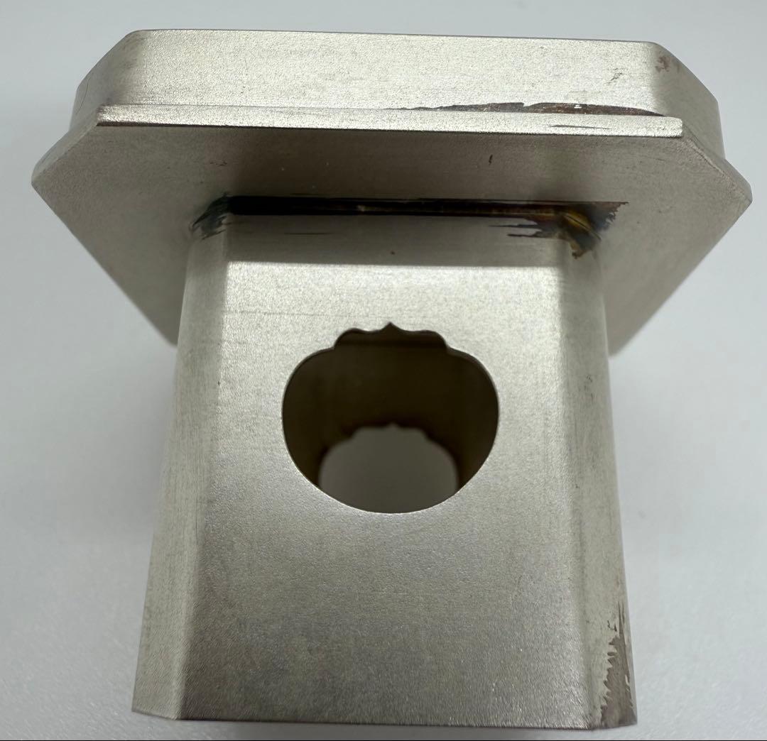 茶道具 純銀製品南鐐 三宅蓮選製 四角形 81g