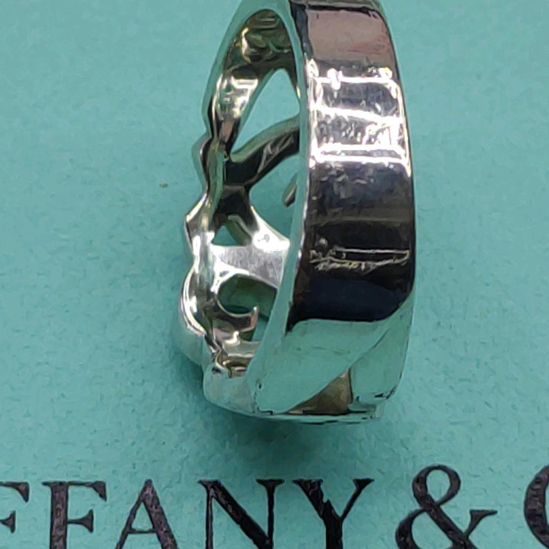 やまねこTIFFANY&Co. ティファニー トリプル ラビングハート美品