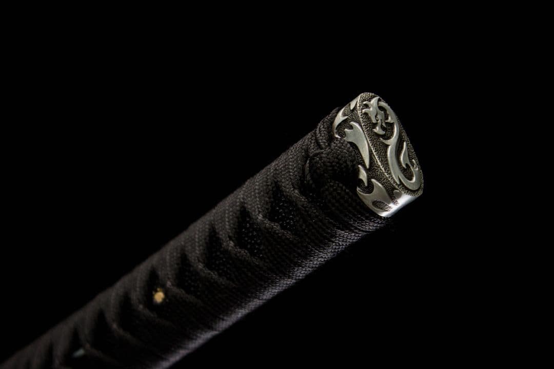 1047-武具 刀装具 日本刀　模造刀 居合刀 武士道 武蔵 鑑賞用 手鍛造打