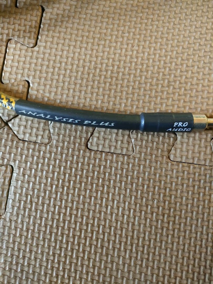 たぼ　高級シールドケーブル アナリシス・プラス イエローオーバル 6m