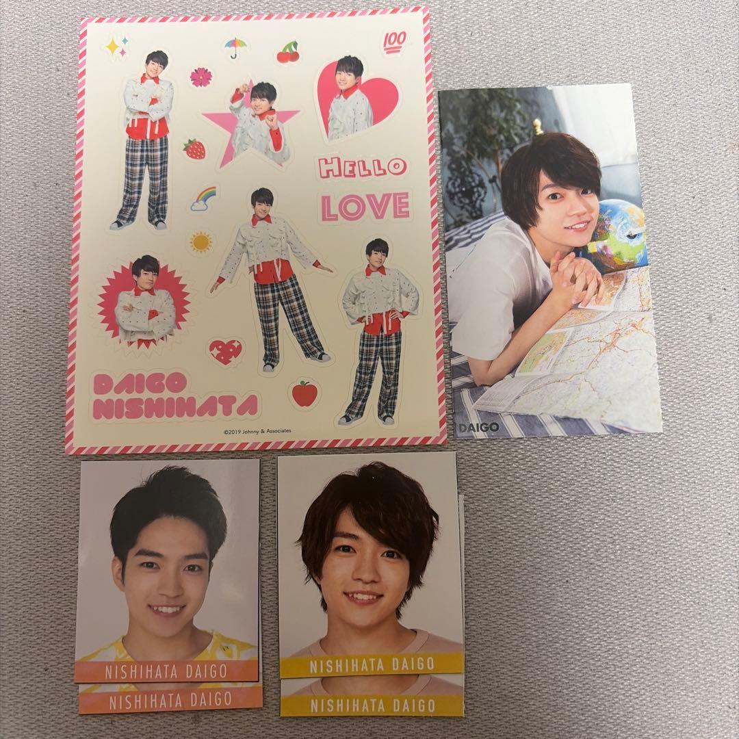 西畑大吾 なにわ男子 ステッカー デタカ セット売り - メルカリ