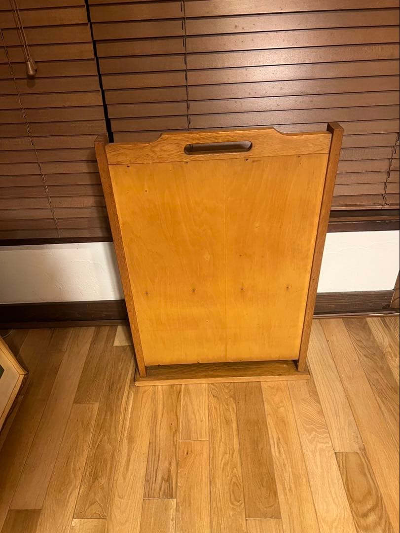 カリモク　オールドカリモク　スリッパラック　マガジンラック