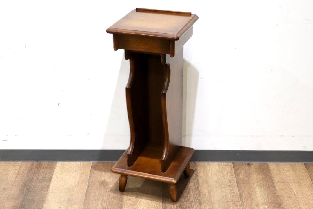 カリモク製電話花台