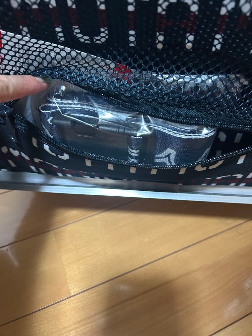 ムータマリン スーツケース アルミニウム60L トラベルポーチ8点セット