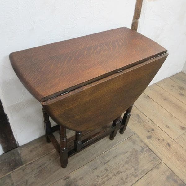 イギリス アンティーク 家具 ゲートレッグテーブル ダイニング 英国 6069e