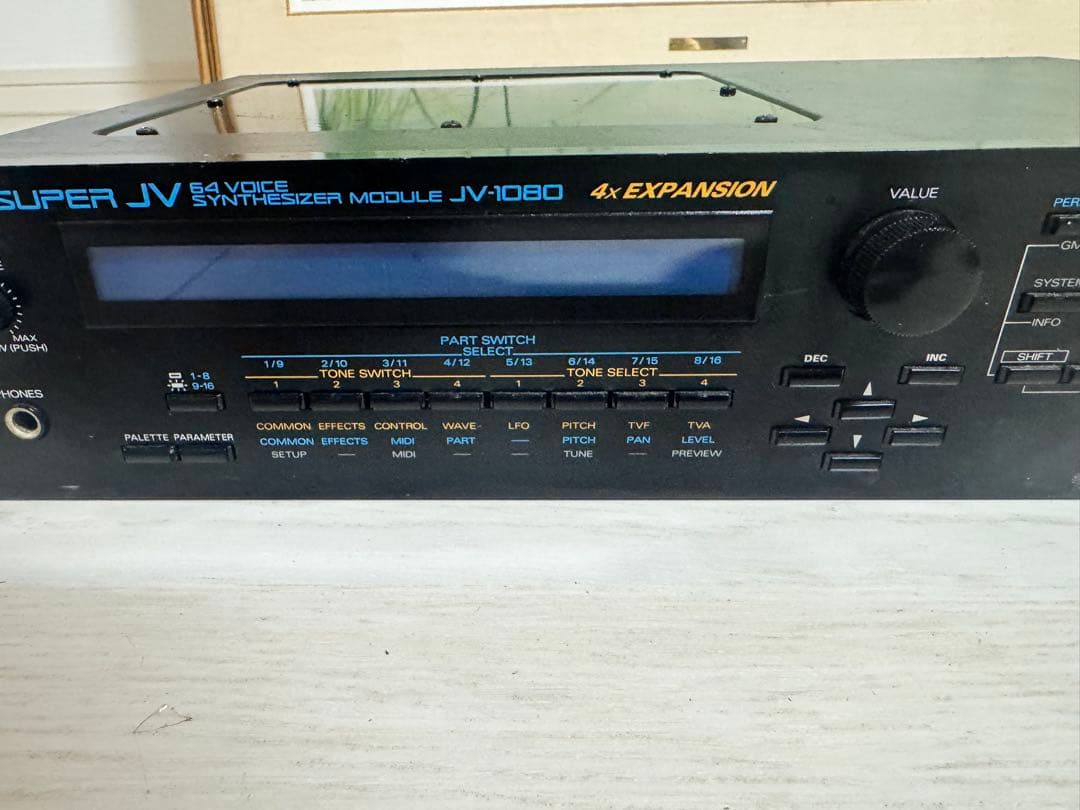C*u様 Roland JV-1080 Super JV 音源モジュール