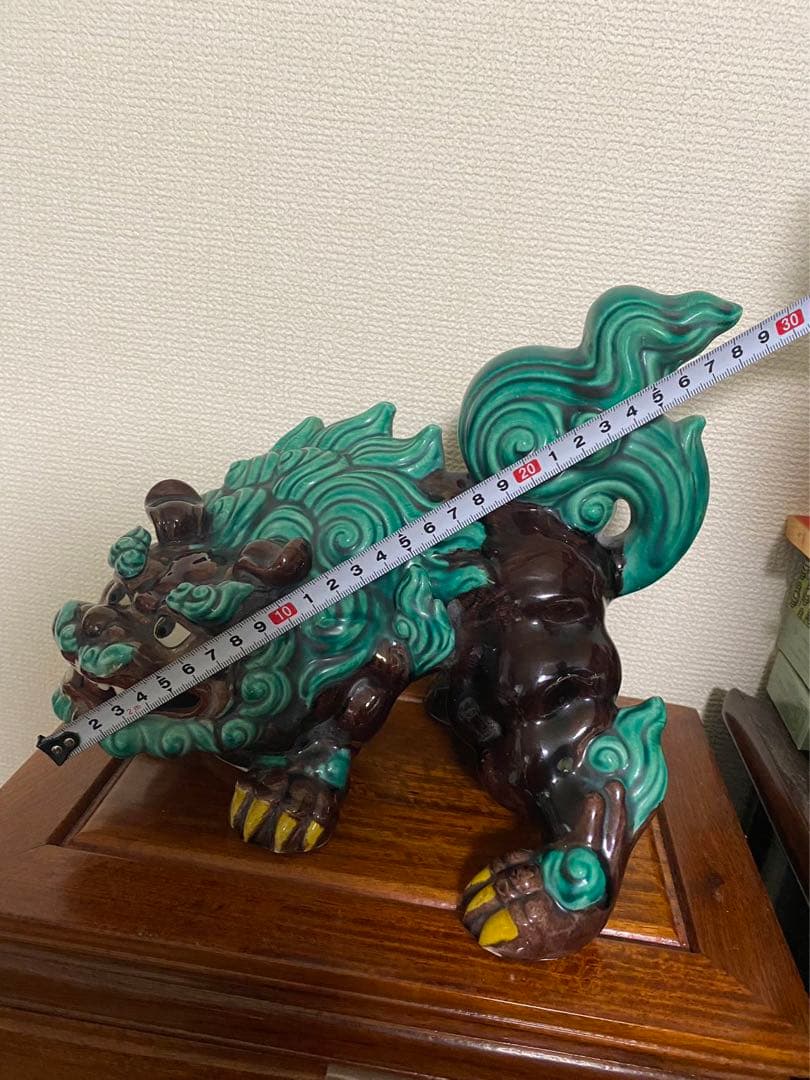 素晴らしいから獅子 シーサ昭和初期 除魔け緣起物